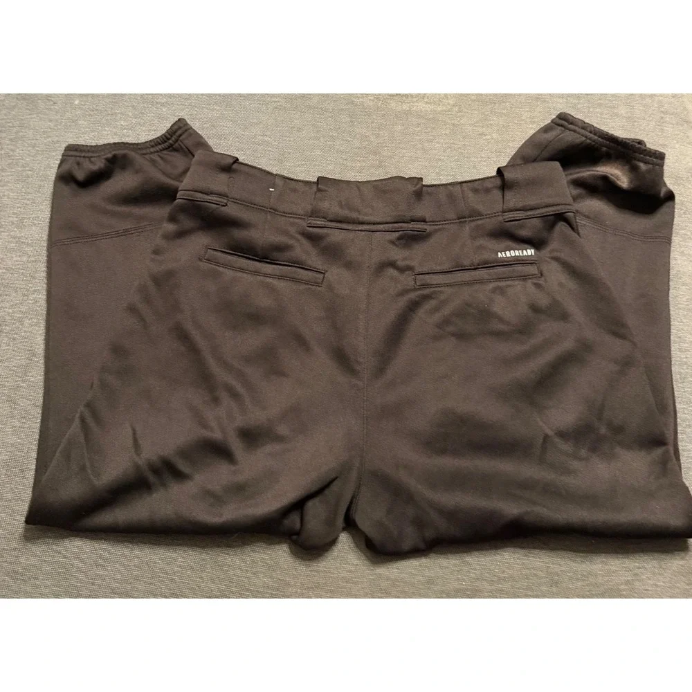 Adidas‎ Aeroready Baseball Pants Black Mens Medium Athletic Knickers Pants